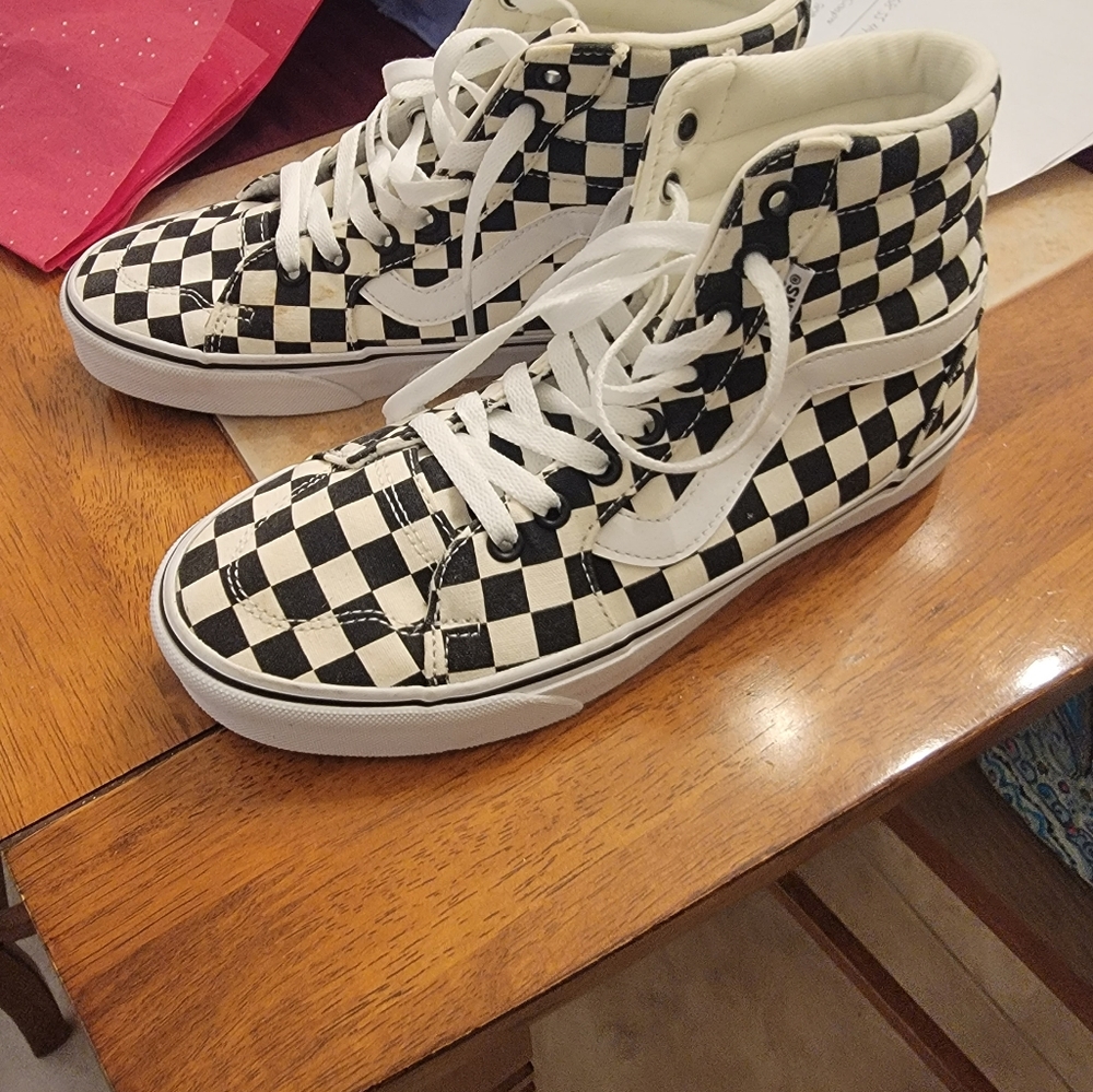 Checkered Vans